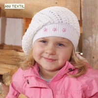 Detská pletená baretka