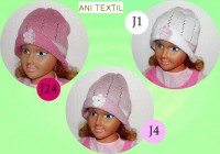 Detská pletená čiapka